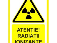 Placuta atentie radiatii ionizante