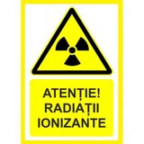 Placuta atentie radiatii ionizante